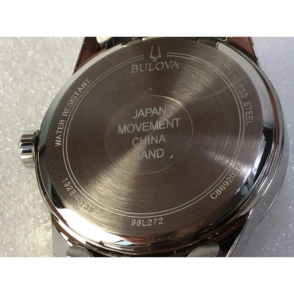 Bulova 96L272 Women's Classic Silver Bracelet Watch 32MM NIB
